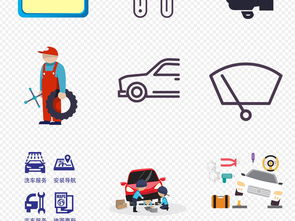 高效工具，專業維修——汽車維修工具與服務海報廣告